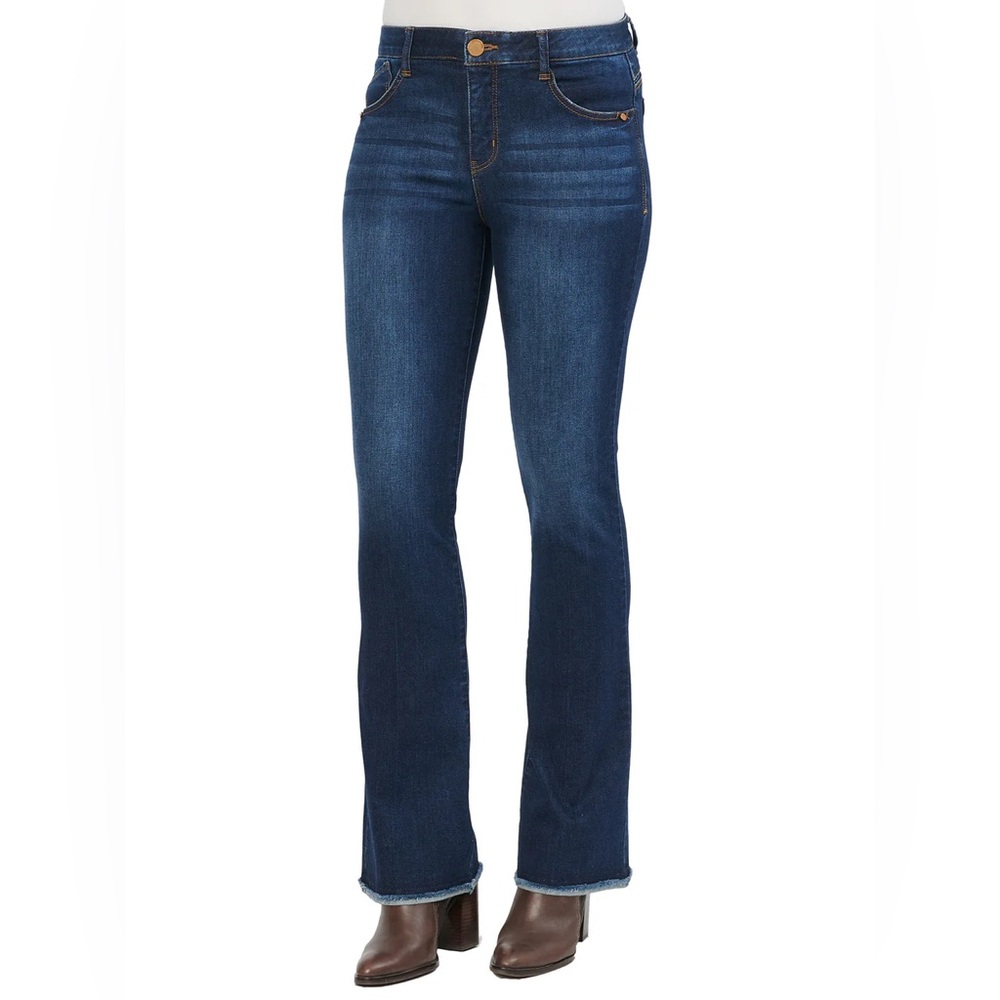 Democracy Women's Boot Cut Jeans - Dark Blue